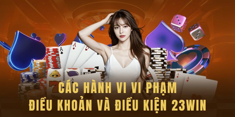 Các hành vi vi phạm điều khoản